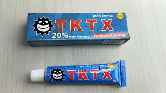 Chiny New Tattoo Numbing Cream TKTX 20% Piercing Makijaż Permanentny Brwi 10g dostawca