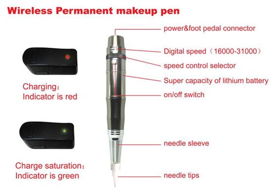 Chiny Bezprzewodowy długopis do makijażu permanentnego brwi i powiek dostawca