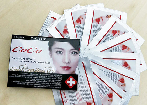 Chiny Co&amp;Co Lip and Eyebrows Pain Relief Paste Tattoo Krem znieczulający dostawca