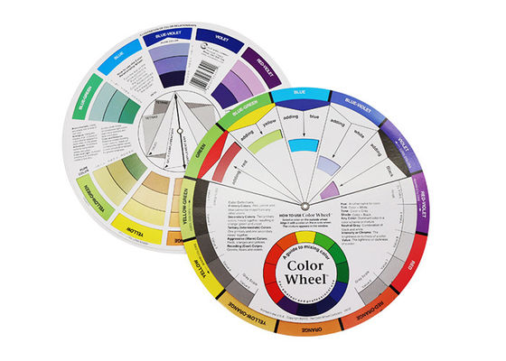 Chiny 12 kolorów Pigment Kolorowy wykres kołowy Przewodnik mieszania materiałów eksploatacyjnych dostawca