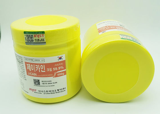 Chiny 59,9% J-CAIN Korea Miejscowy krem ​​znieczulający Beauty White 500G Cream dostawca