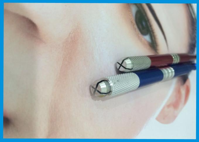 OEM Manual Tattoo Pen Microblading Pen z mikroostrzami do tatuażu brwi 3D 1