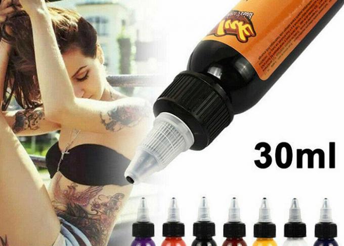 25 kolorów 30 ml/butelka Eternal Tattoo Ink pigment do ciała 0