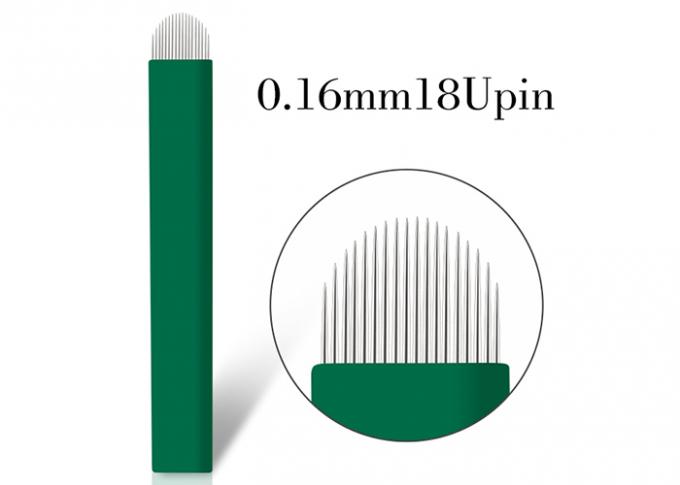 Nano 0,16 mm cienkie igły do ​​​​mikrobladowania brwi 0