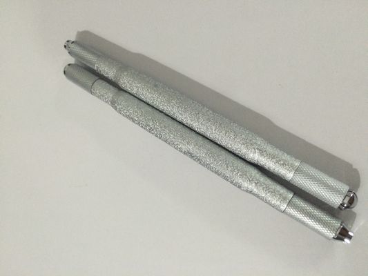 Chiny Aluminiowa podwójna głowica 5D Microblading Manual Tattoo Pen, brwi Tattoo Pen dostawca
