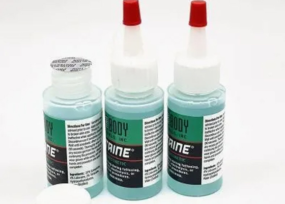 Chiny Eyeliner do brwi i ust 4% żel Lidocaine Sustaine Blue Numb dostawca