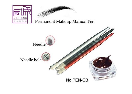 Chiny Permanentny ręczny kosmetyczny tatuażowy długopis do makijażu na linię oczu, brwi, wargi dostawca
