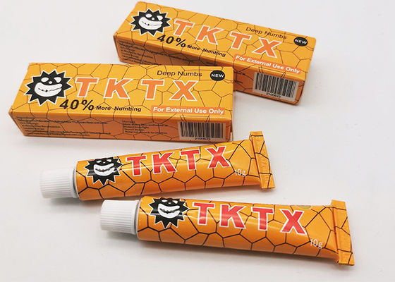 Chiny 40% Super Numb TKTX Operacja brwi, usta, tatuaż Krem znieczulający dostawca