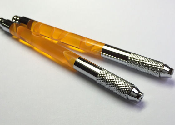 Chiny Microblading Pen Tattoo Machine Różowy / Fioletowy / Biały 110MM Permanent Tattoo Pen dostawca