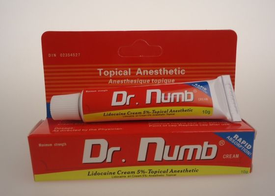 5% PMU Dr. Numb Uśmierzenie bólu Krem do znieczulenia tatuażu dostawca