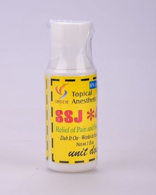 6% SSJ 48 Tattoo Anesthetic Gel dla tatuażu warg, miejscowy krem znieczulający dostawca