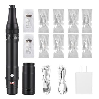 Popularna bezprzewodowa maszyna do tatuażu z pistoletem Długość 136 * 20mm Mikroblading Bezprzewodowa maszyna PMU do brwi włosów dostawca