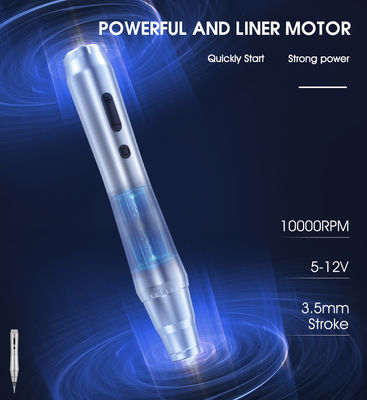 Bezprzewodowy Dermografo SPMU Bezprzewodowa Brwi Stały Makijaż Uniwersalny Kartusz Mikroblading Machine Tattoo Pen dostawca