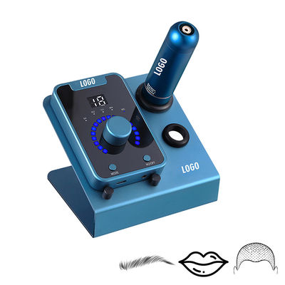 Urządzenie do mikropigmentacji skóry głowy typu SMP z makijażem trwałym i szwajcarską maszyną do tatuażu w kolorze czarno-niebieskim dostawca