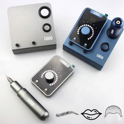 Urządzenie do mikropigmentacji skóry głowy typu SMP z makijażem trwałym i szwajcarską maszyną do tatuażu w kolorze czarno-niebieskim dostawca