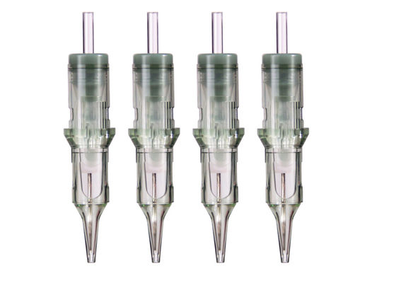 Igły do makijażu permanentnego ze stali nierdzewnej w kolorze zielonym dostawca