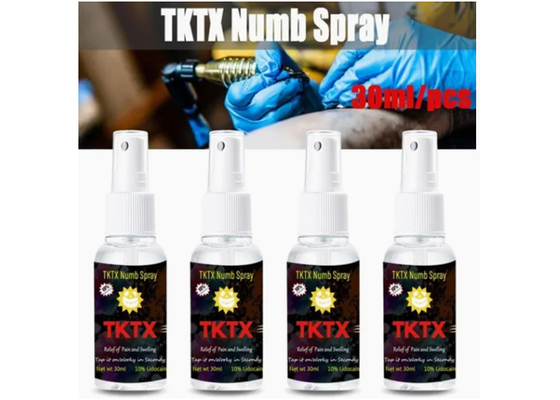 Nowy Tktx Anestetyczny Spray Znieczulający w Piance do Tatuażu, Bezbolesny dostawca