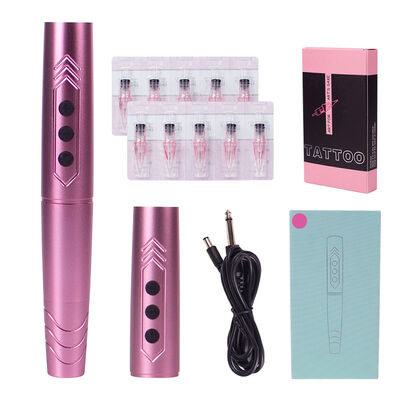 Podwójna bateria Microblading 1200mAh Bezprzewodowy makijaż permanentny Pióro tatuażowe Maszyna makijaż permanentny dostawca