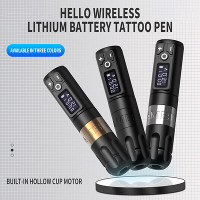 Ambition Soldier Digital Display Electric Tattoo Gun Wireless Machine Rotary Tattoo Pen Machine for Tattoo Artist dostawca