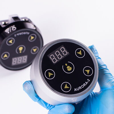 Wholesale New Upgrade Digital LCD Display Touch Screen Mini Aurora 2 Tattoo Power Supply Fit All Tattoo Machine dostawca