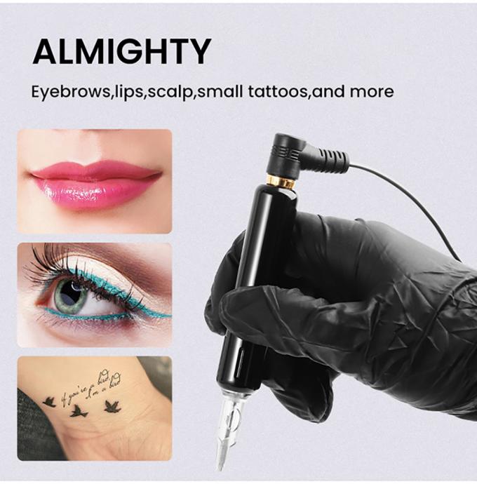 Rotacyjna maszyna do tatuaży Profesjonalny RCA Interface Tattoo Pen Permanent Makeup PMU Machine 1