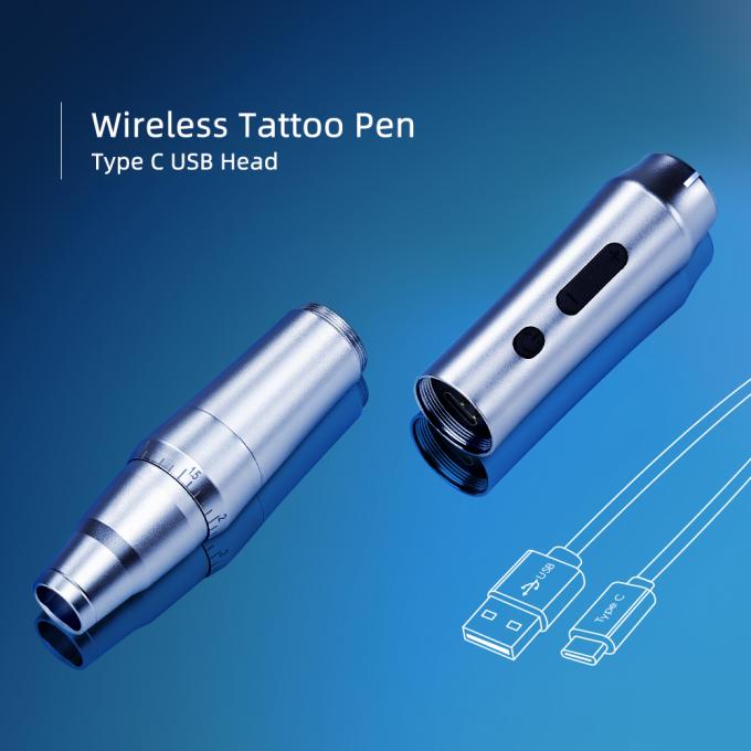 Bezprzewodowy Dermografo SPMU Bezprzewodowa Brwi Stały Makijaż Uniwersalny Kartusz Mikroblading Machine Tattoo Pen 1