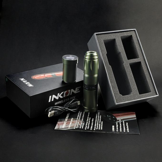 INKONE NARW Brand Digital LCD Touch Screen Display 1800mAh Bateria Tattoo Pen Micropigmentation Machine Bezprzewodowa maszyna do tatuażu 18