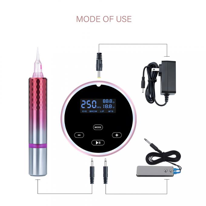 Profesjonalny zestaw maszyny do makijażu stałego Ombre Microblading Skin Beauty Machine Tattoo Brow Permanent Makeup Machine 16