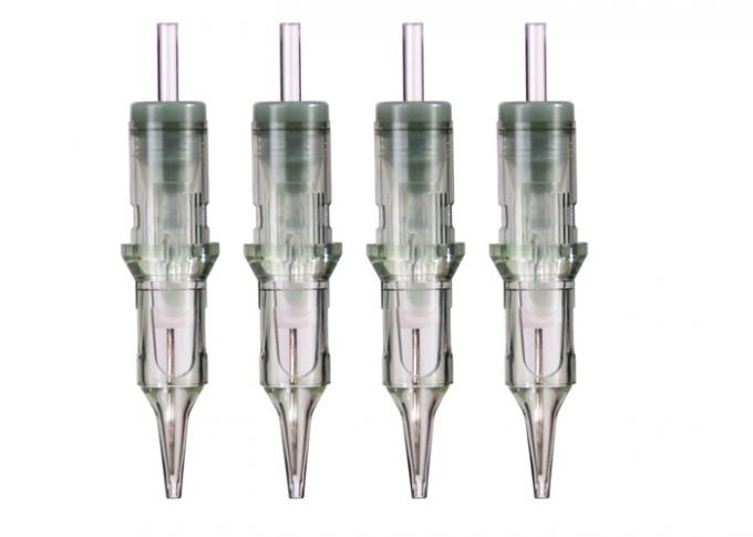 Igły do makijażu permanentnego ze stali nierdzewnej w kolorze zielonym 5