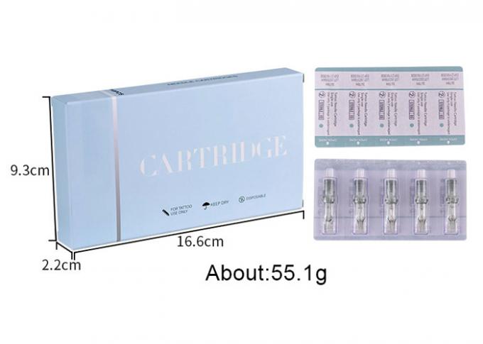 Igły do makijażu permanentnego ze stali nierdzewnej w kolorze zielonym 4