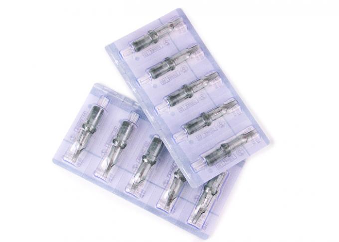 Igły do makijażu permanentnego ze stali nierdzewnej w kolorze zielonym 1